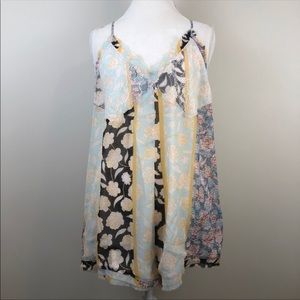 NWOT TULAROSA floral Rio Romper L